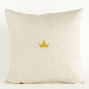 Disney Princess X POPSUGAR Crown Decor Pillow